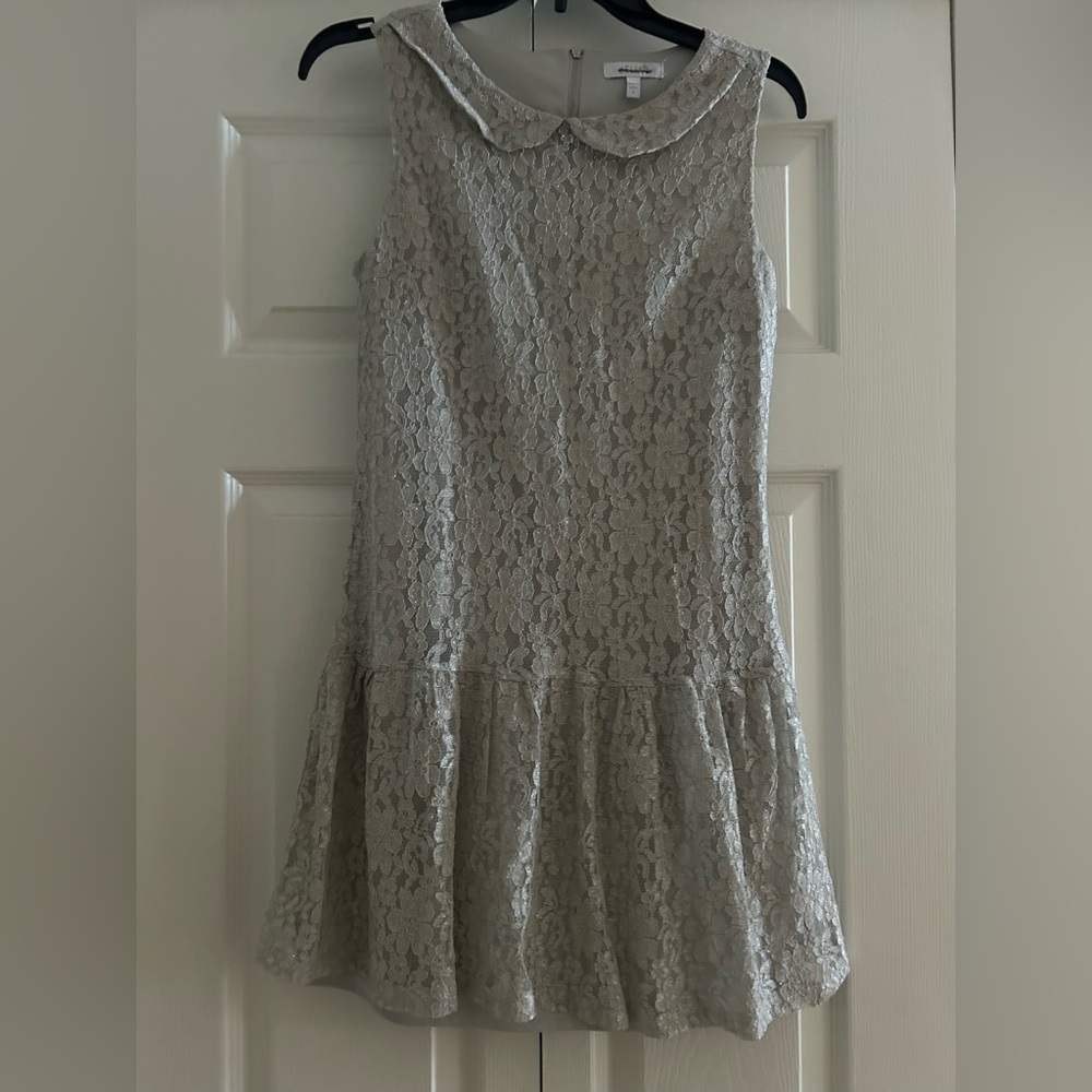 dELiA*s Lace Dress in Gray